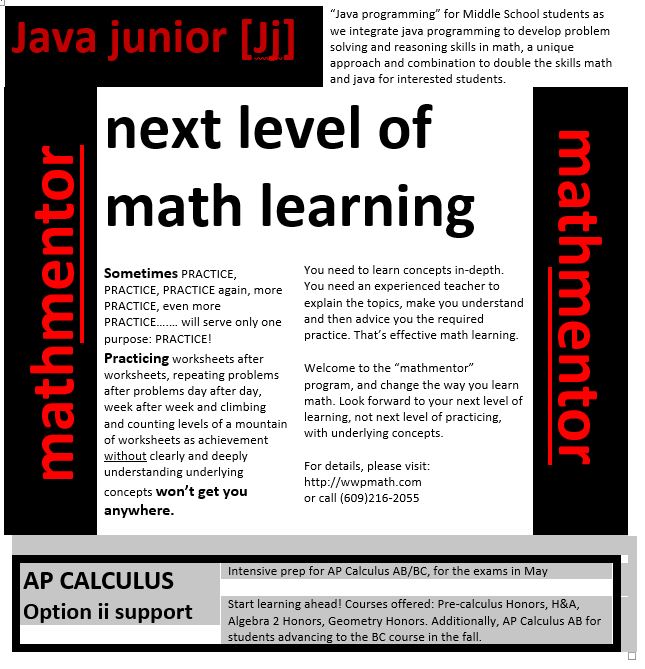 Next Level of Math Learning Here :